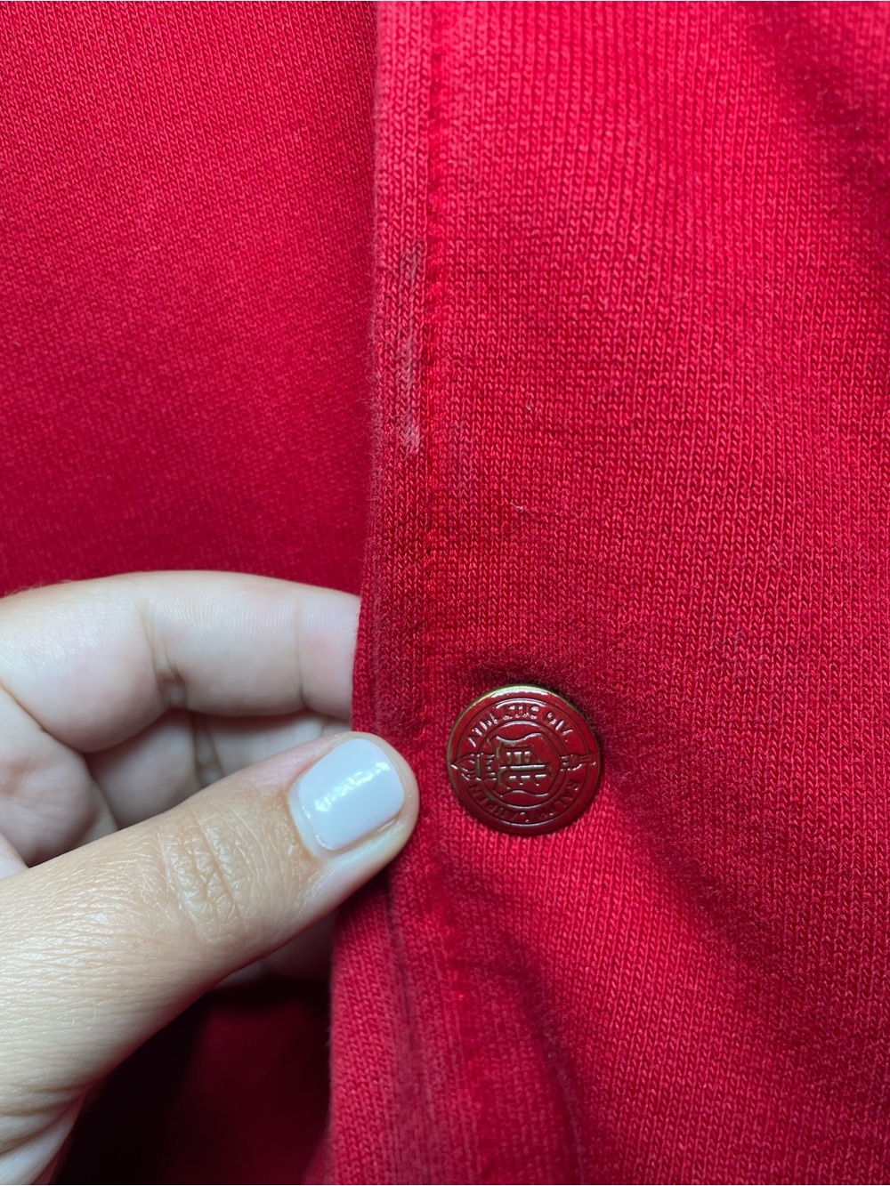 Vintage Polo Ralph Lauren Varsity Jacket Indian Head Chief Champs Red Size M - Picture 6 of 16